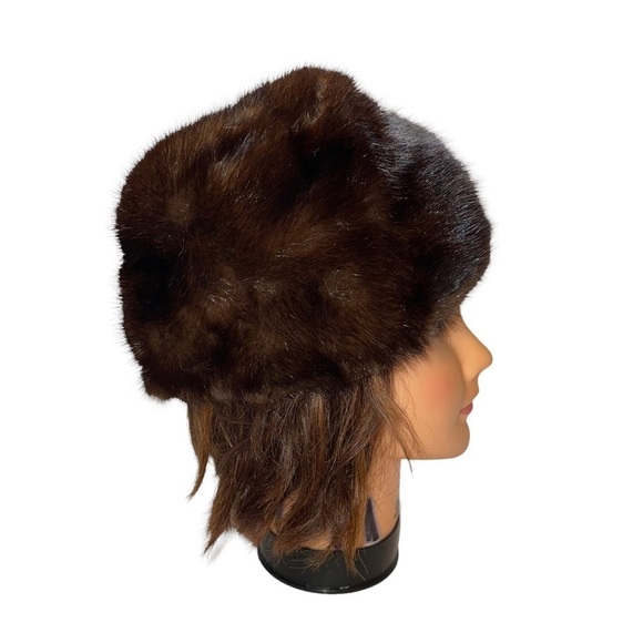 Vintage Mink Natural Fur Hat main image 2